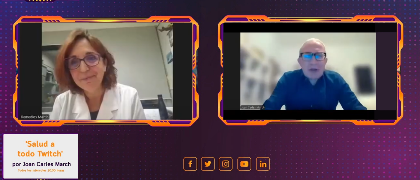 Remedios Martín, presidenta de la semFYC, destaca la importancia de la Atención Primaria en Salud a Todo Twitch